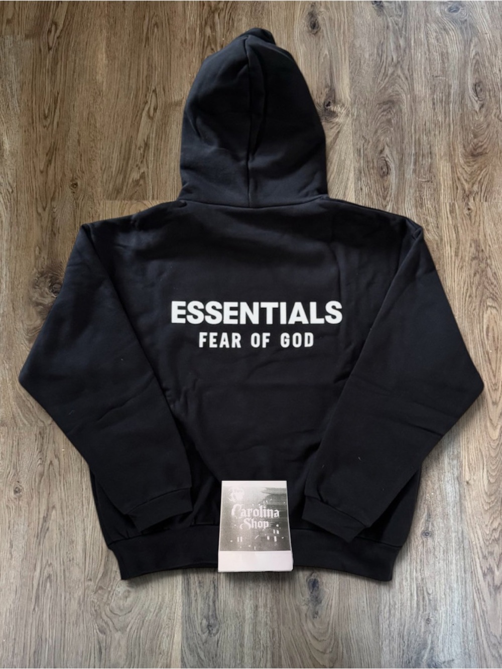 Fear of God Essentials FW24 Black Hoodie